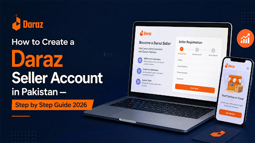 How to Create a Daraz Seller Account in Pakistan — Step by Step Guide 2026