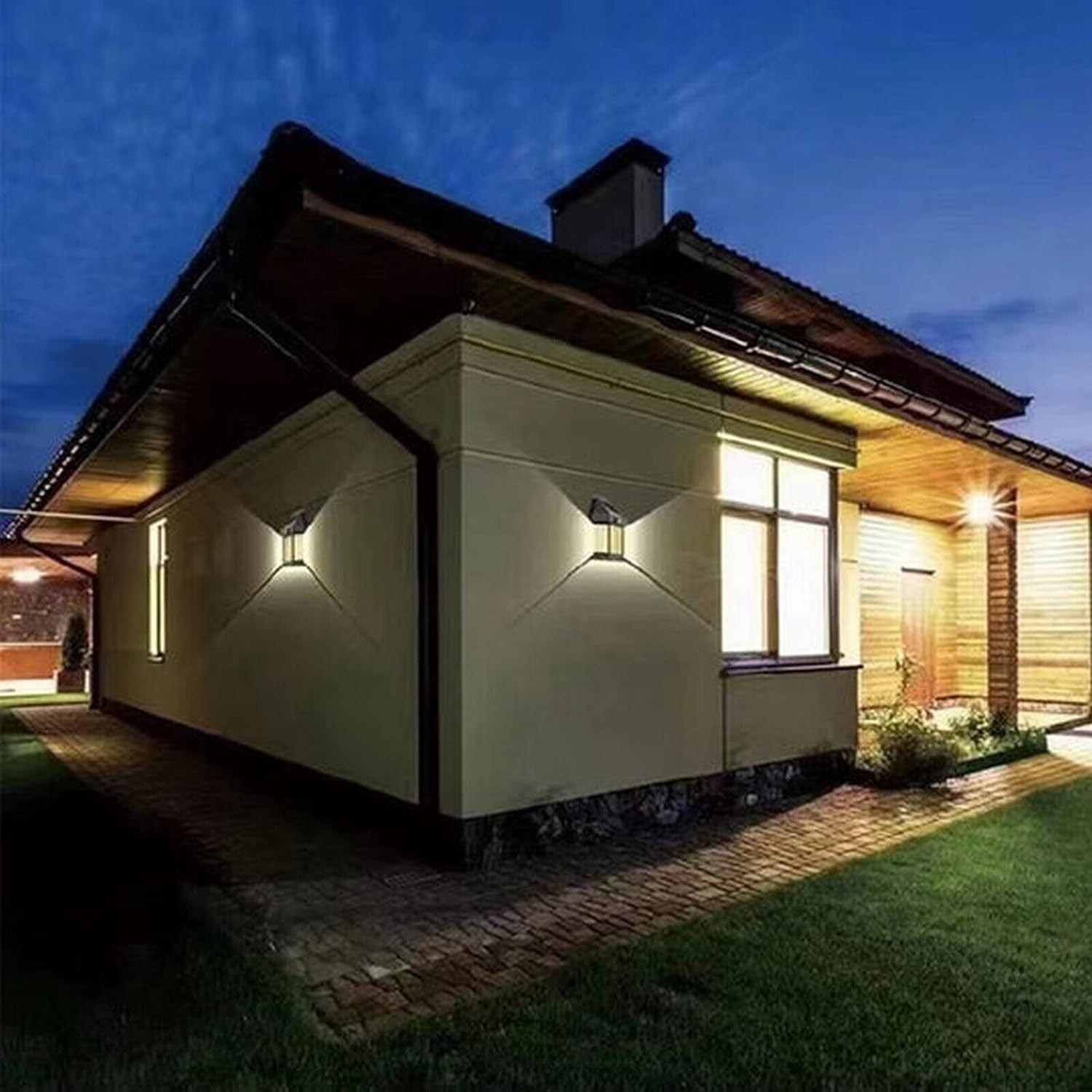 Solar Sensor Ligh Solar Tungsten Filament Lamp Outdoor Waterproof Intelligent Induction Wall Lamp