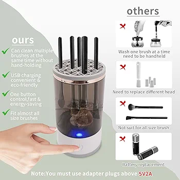 Electric Makeup Brush Cleaner