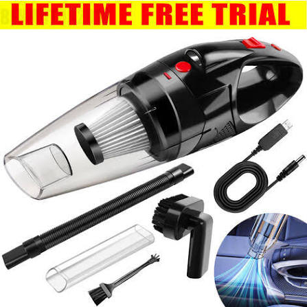High Power Vacuum Cleaner Handheld Rechargeable for Home and Car Cleaning