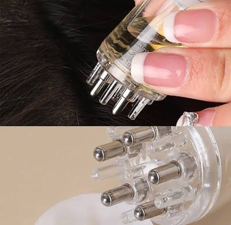 Mini Portable Oil Scalp Applicator Hair Oil Applicator Bottle Scalp Massager