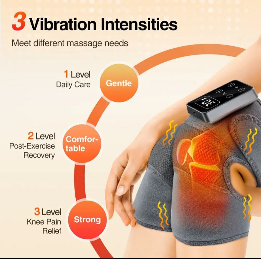 Hot Selling Heated Knee & Leg Vibration Massager