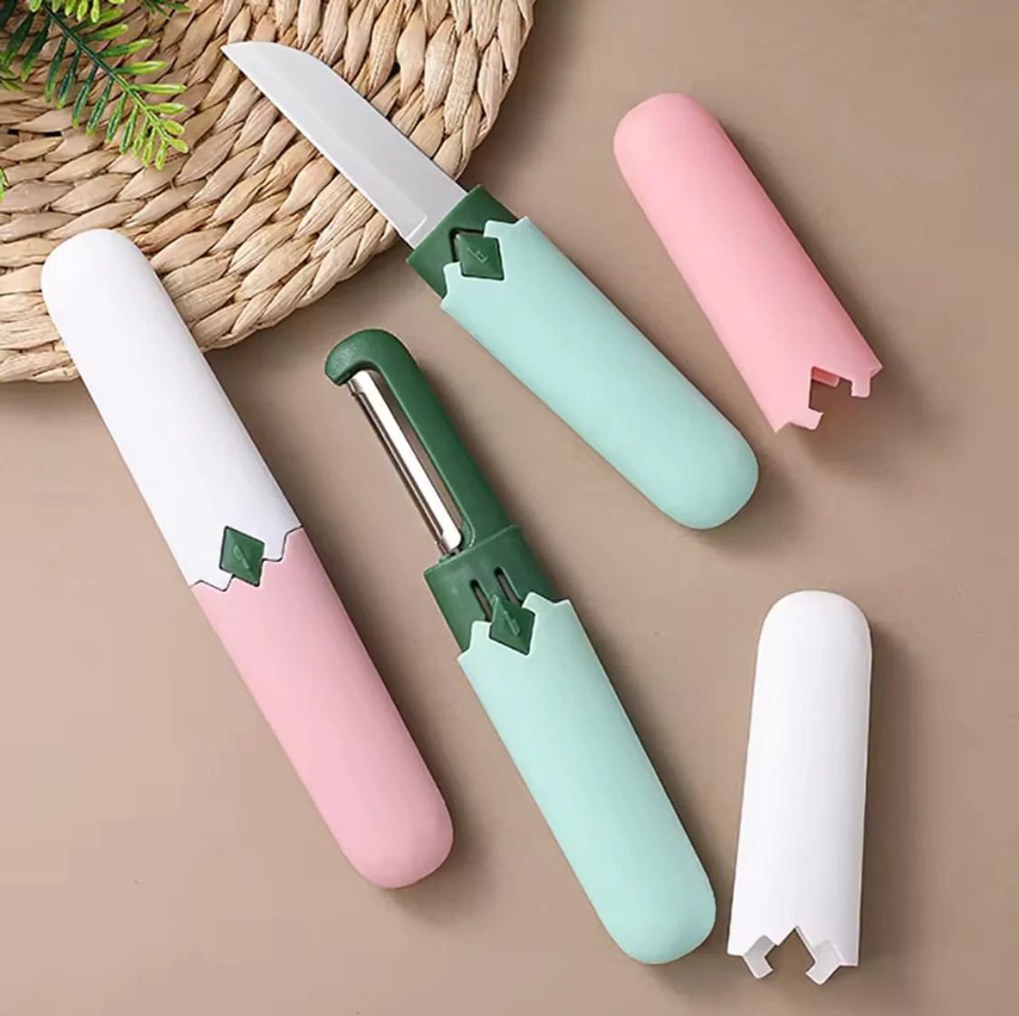 2in1 Stainless Steel Knife  Peeler