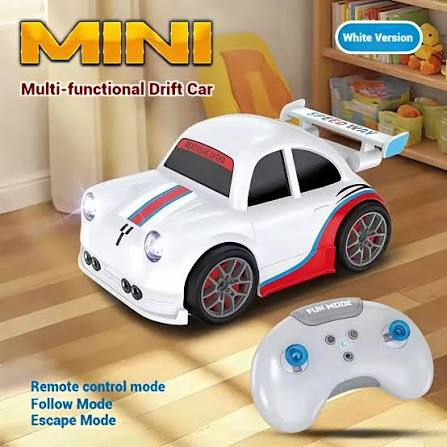 Induction Remote Control Car 3 Modes (Follow/Escape/Drift) & Sound-Light