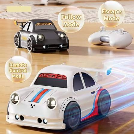 Induction Remote Control Car 3 Modes (Follow/Escape/Drift) & Sound-Light