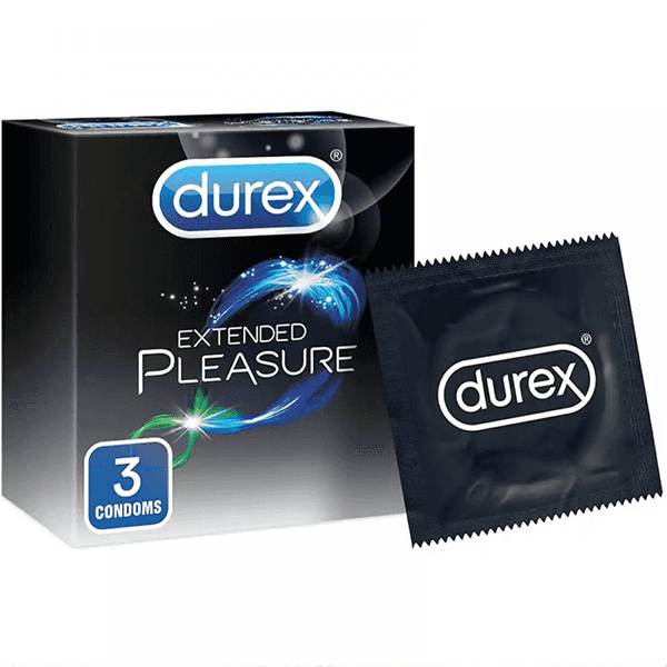 Durex Extended Pleasure Condoms (1 Pack = 3Pcs)