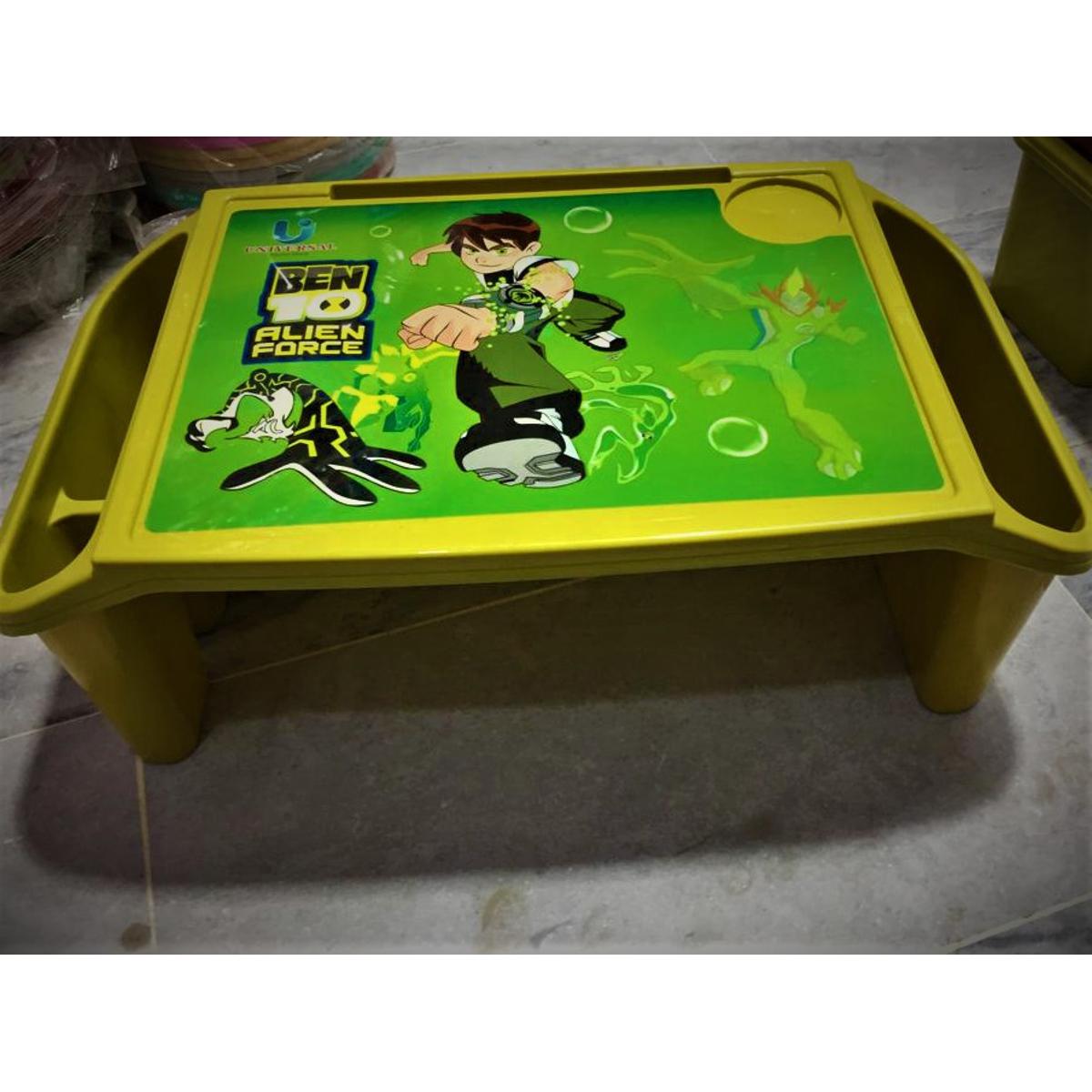 Portable Multipurpose Study & Drawing Table For Kids - Best Quality Material 3 in 1 Table For Kids - Laptop Table - Food Table - Drawing Table Study Table For Kids