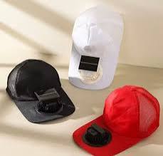 Rechargeable Cap Fan