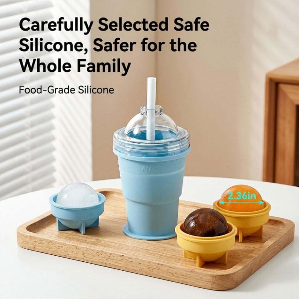 325ml Portable Foldable Ice Cup