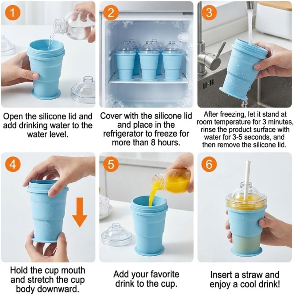 325ml Portable Foldable Ice Cup