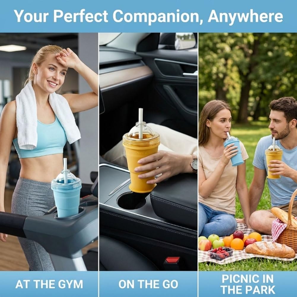 325ml Portable Foldable Ice Cup
