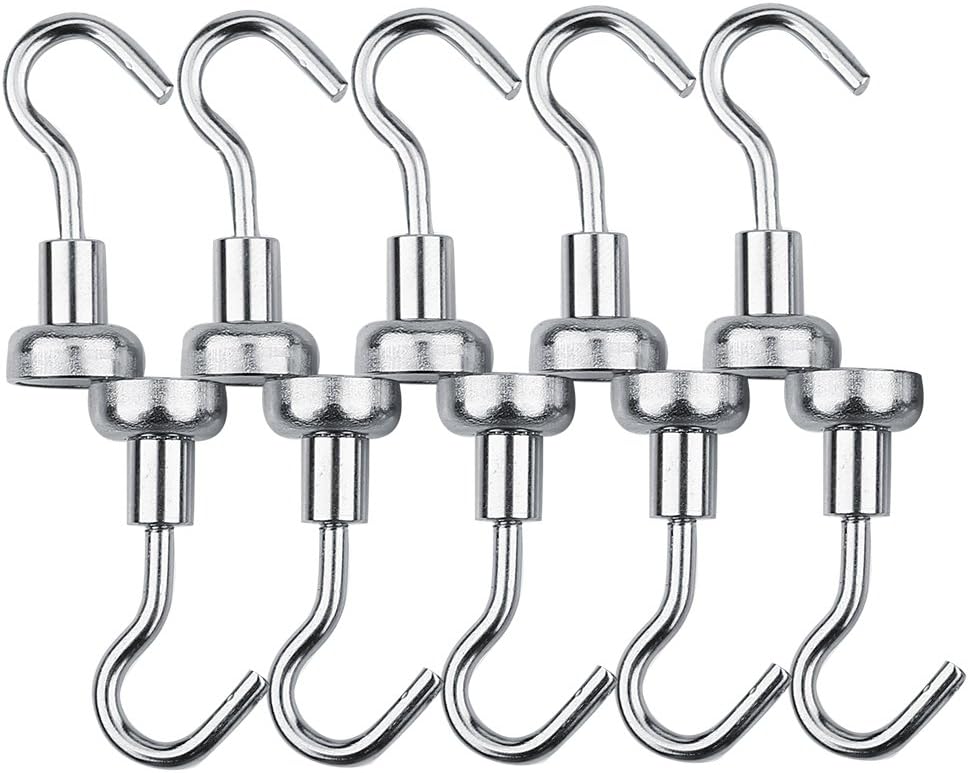 PACK OF 2 Small Magnetic Hooks