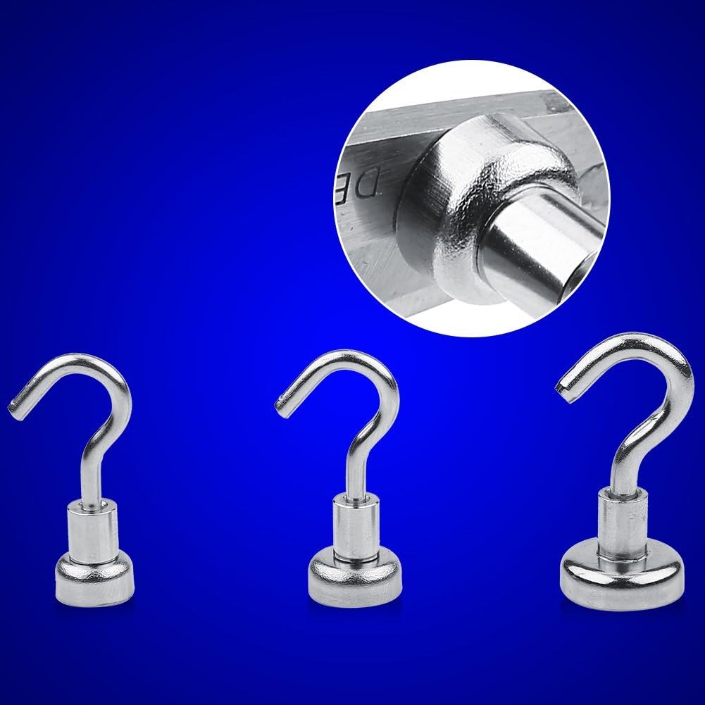 PACK OF 2 Medium Magnetic Hooks