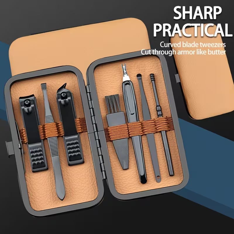 7-Piece Manicure & Pedicure Nail Care Grooming Kit
