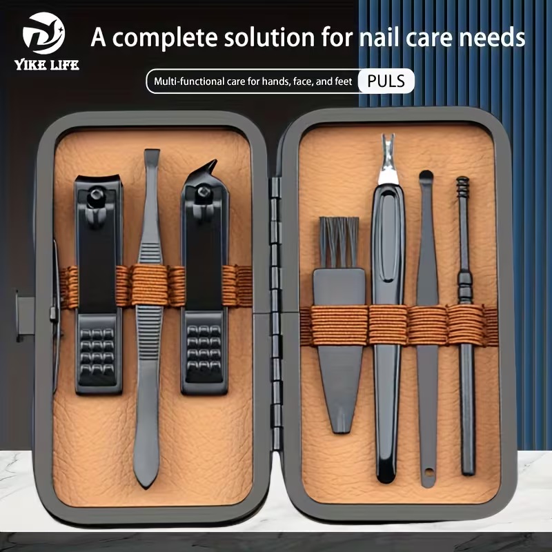 7-Piece Manicure & Pedicure Nail Care Grooming Kit
