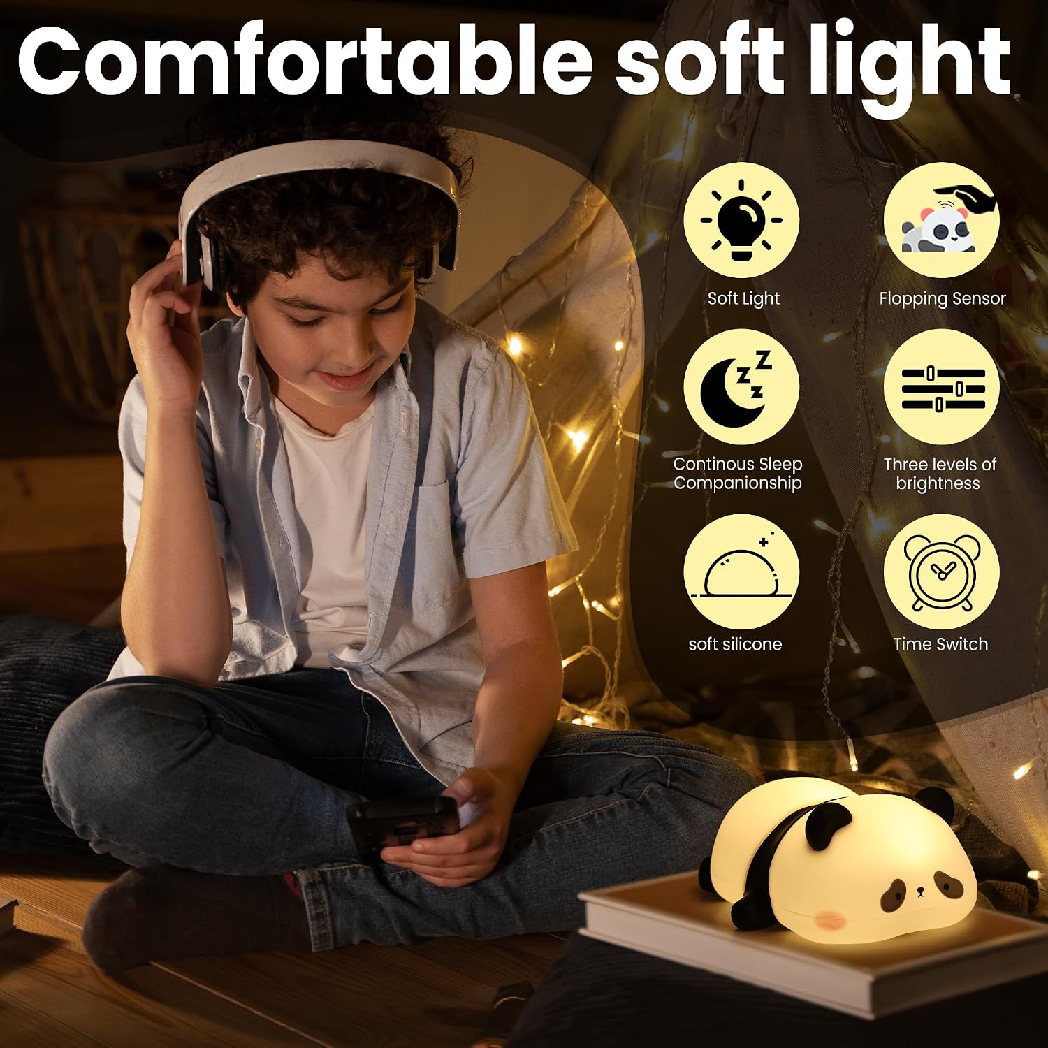 Cute Panda Lamp