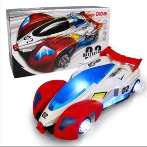 Battleship Space Car Deformation to Plane with Light and Music tittle yeh dal dena