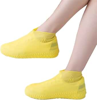 Rain ☔️ Boots Waterproof Shoe Cover Silicone Protectors Rain Boots for Indoor Outdoor Rainy Days Reusable 