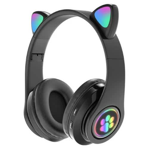 Cat Headphones RGB Light New Stock TypeC Charging.