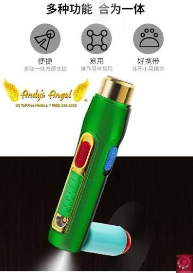 4D Shaver 5in1, Shaver & Lighter, USB Fan, Torch Light