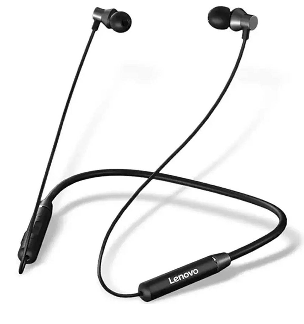 Earbuds, Lenovo HE05 Original Wireless, Fast Connection & Long Battery Life