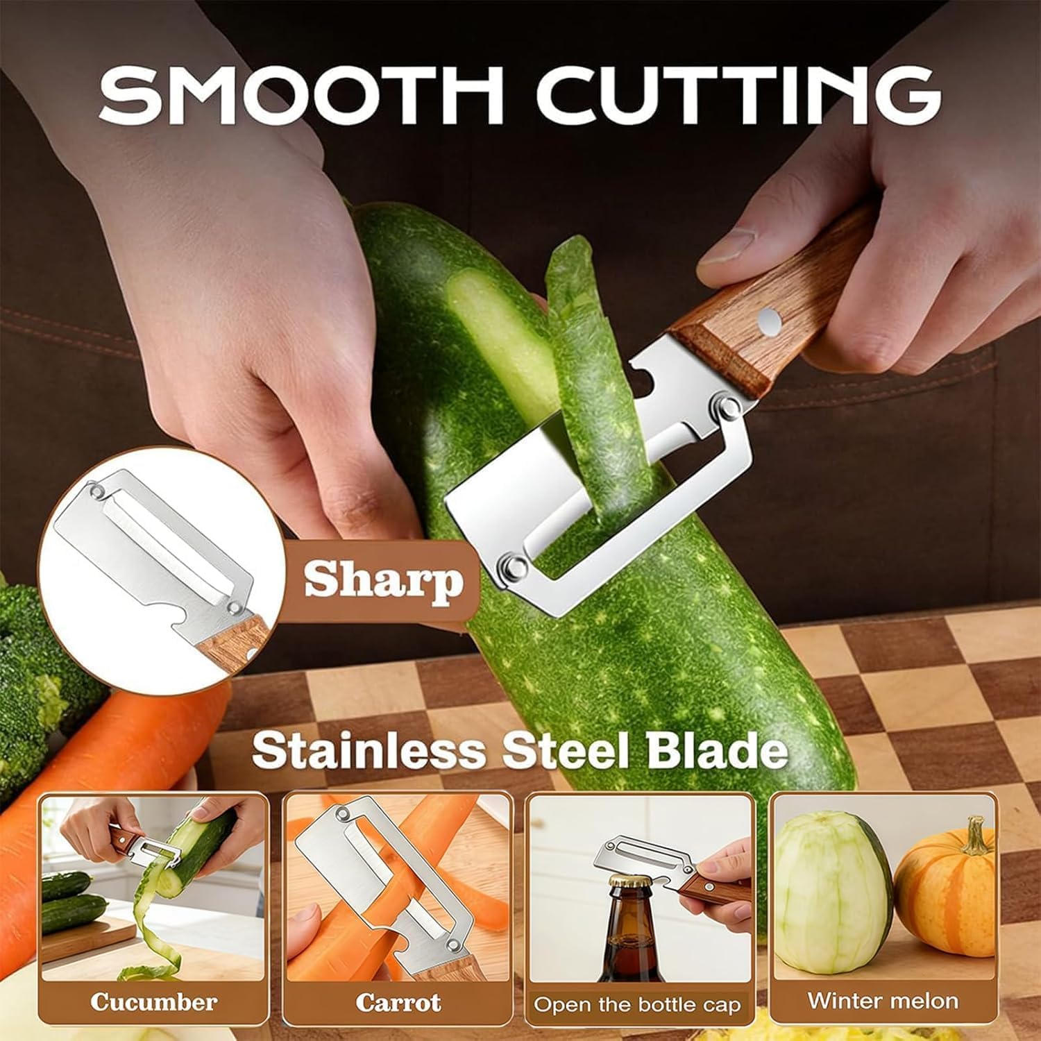 2 in 1 Multifunctional Vegetable Peeler