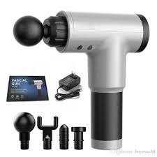 Big Deep Massager Gun 4 Kinds of Massage Heads for Muscle Vibration Relaxation Deep Tissue Therapy