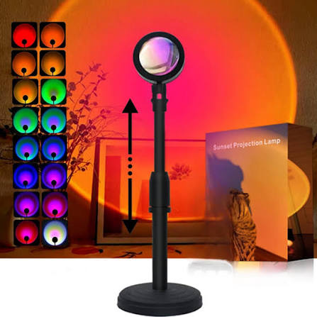 3-in-1 Sunset Light lamp Sunset Projection lamp Ideal for Kids & Adults