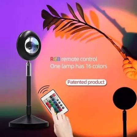 3-in-1 Sunset Light lamp Sunset Projection lamp Ideal for Kids & Adults