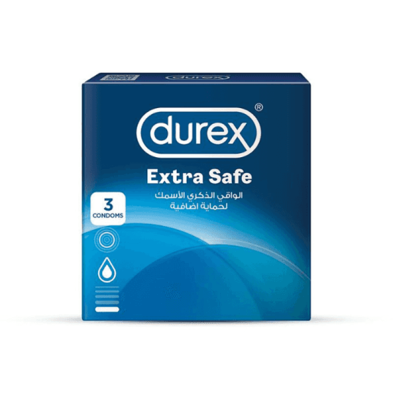 Durex Extra Safe Condom 3Pcs