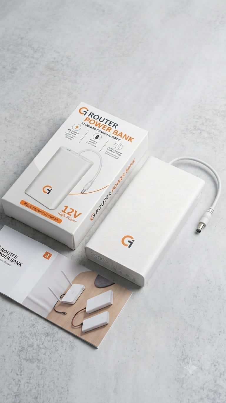 Router Power Bank | WiFi Router Power Bank