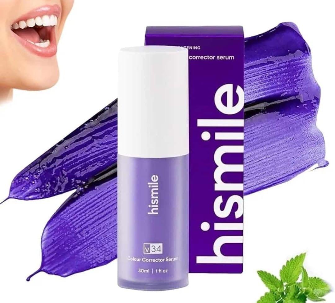 Pack Of 2 Tooth Brush Plus Hismiles Deal Teeth Brightening V34 Colour Corrector Serum Micro Nano Deal For Sensitive Gums Toothbrush