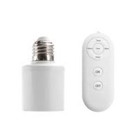 AC110-240V Intelligent E27 Lamp Base Remote Control/5.8G Radar Sensing Lamp Holder Converter for LED/Energy-saving /Incandescent