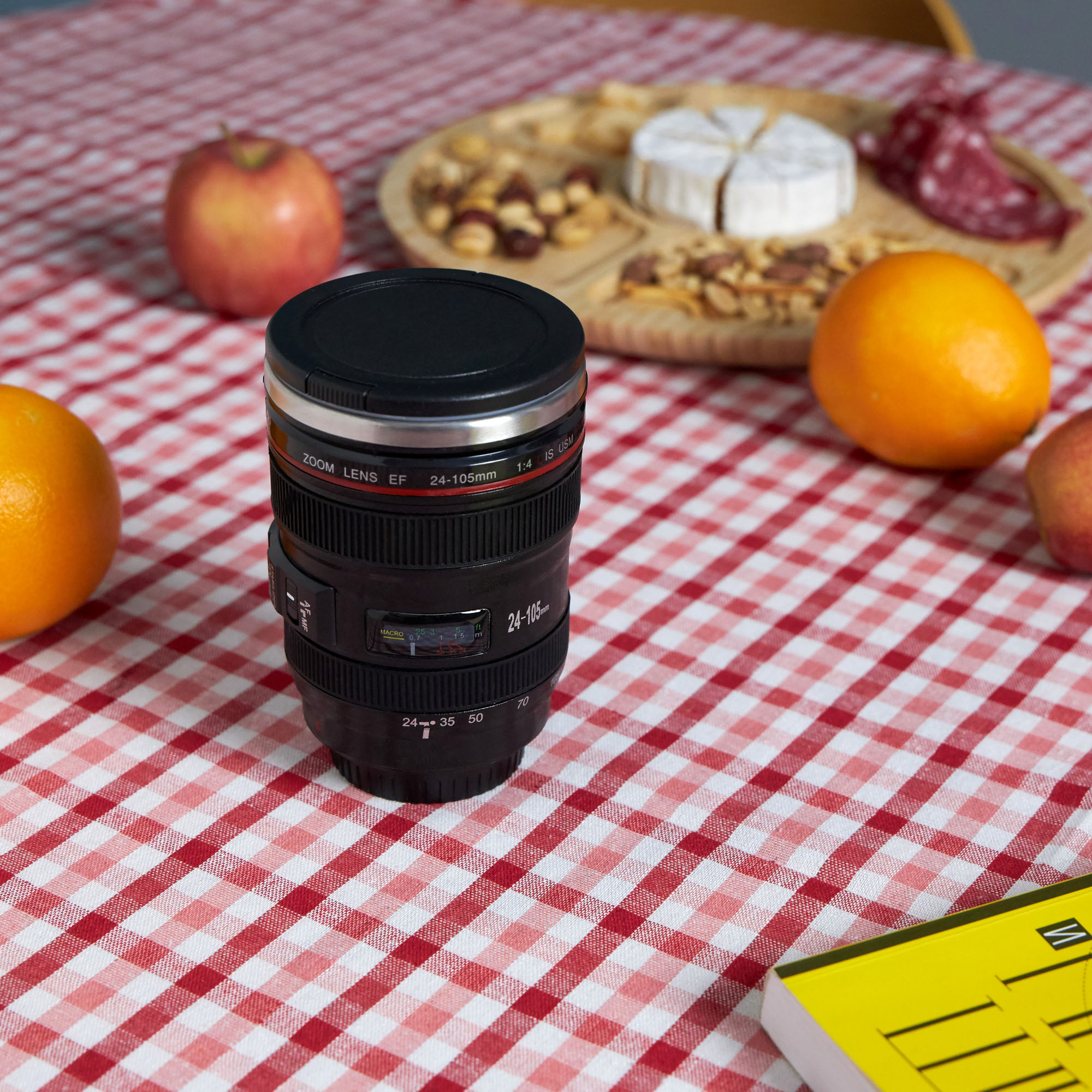 Camera Lens Travel Mug 