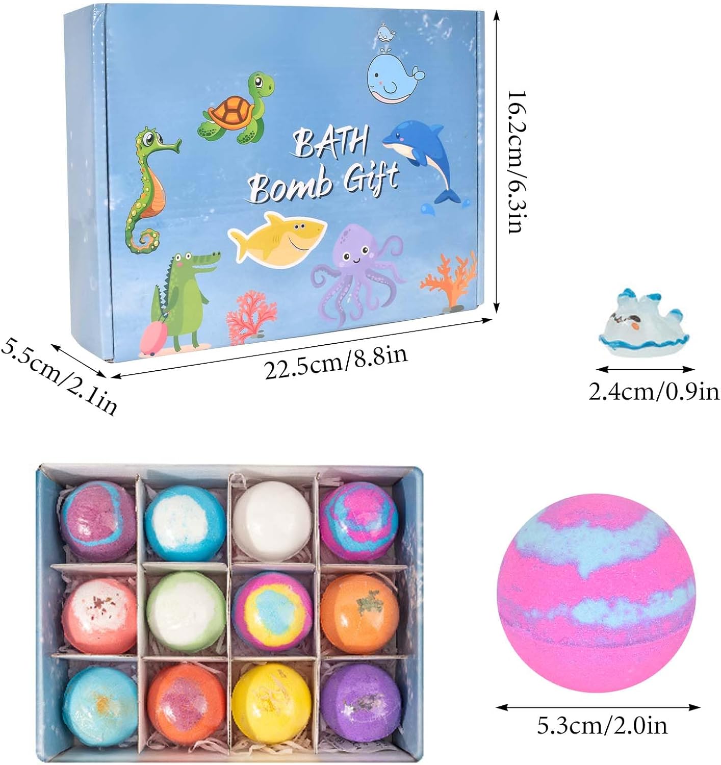 Kids Bath Bomb With Toy Inside 
