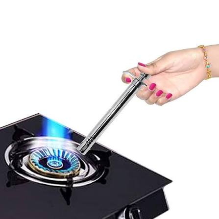 Stove Spark Lighter Stainless Steel Metallic Kitchen Lighter Steel Gas Burner Multipurpose Cooking Lighter