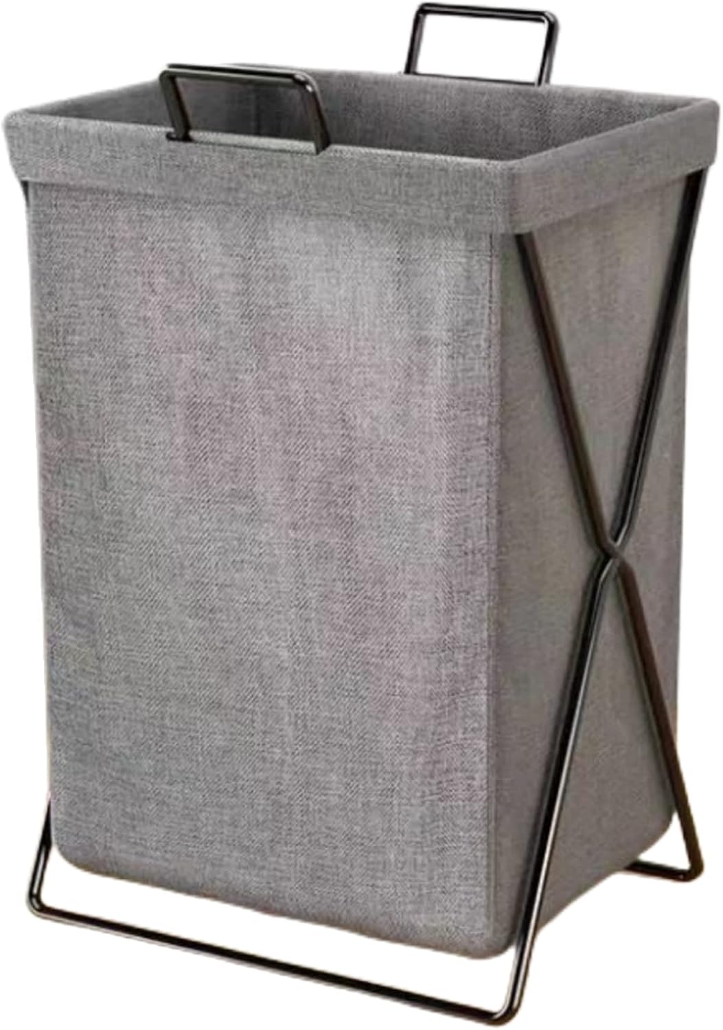 Laundry Hamper Basket With Metal Rods