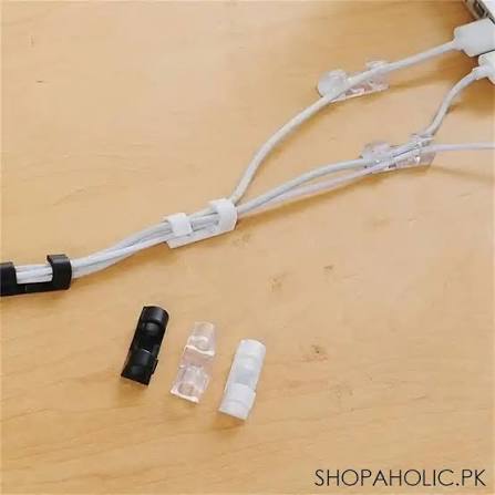 16 PC Premium Self Adhesive Wire Clips