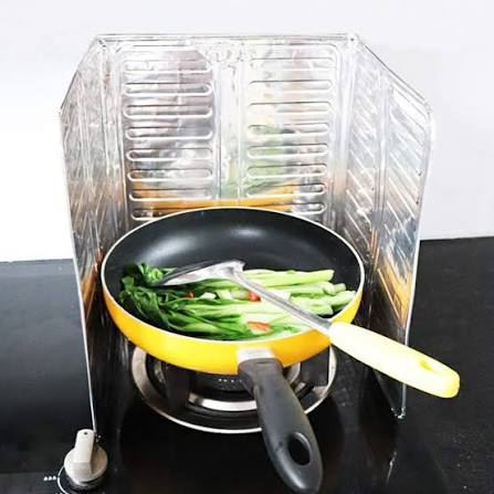 Aluminum Oil Splash Guard Nonstick Splatter Board for Kitchen Gas Stove Cooking Oil Proof Splash