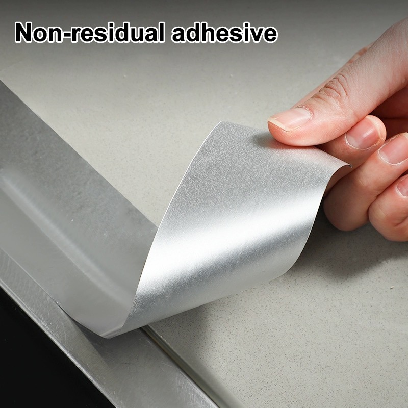 2inch X 8 Yard) Super Sticky Aluminum Foil Tape Self Adhesive Waterproof For Roof Pipe Repair Tape