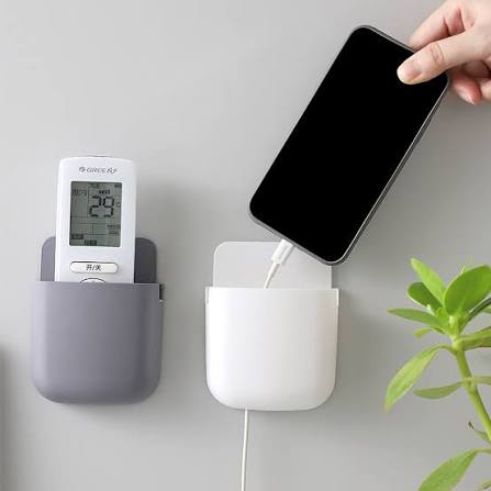 Multi function Wall-Mounted Mobile Phone Plug Holder U Shape Mobile Holder