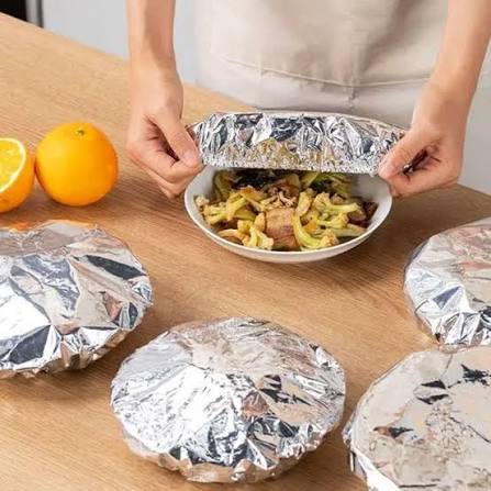 Stretchable Heat Resistant Food Insulation Aluminum Foil Food Cover