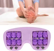 Foot Massager Roller Home Leg Point Bead Roller Massager Heel Foot Arch Pain Reflexology Massager